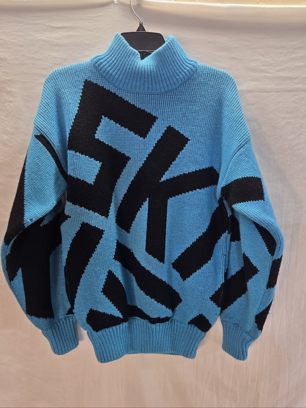 Vintage Tyrolia By Head Women's Size Small Blue Ski Sweater